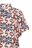 Zasha Short Sleeve Shirt - Folklore Flower