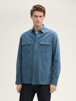 Twill Overshirt - Mystical Blue