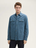 Twill Overshirt - Mystical Blue