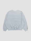 Oversized Waffle Knit Drop Shoulder Sweatshirt AAD108-TML