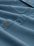 Twill Overshirt - Mystical Blue