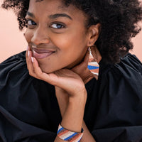 Frida Layered Angles Earrings