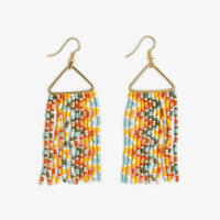 Whitney Beaded Fringe Earrings