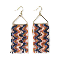 Whitney Beaded Fringe Earrings