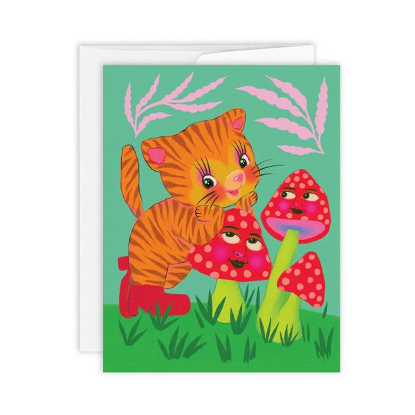 Champignons Greeting Card