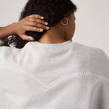 Leo Western Yoke Sweatshirt Triples Blanket Stitch