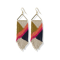Emilie Angles Beaded Fringe Earrings