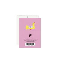 Chouchou Miniature Greeting Card