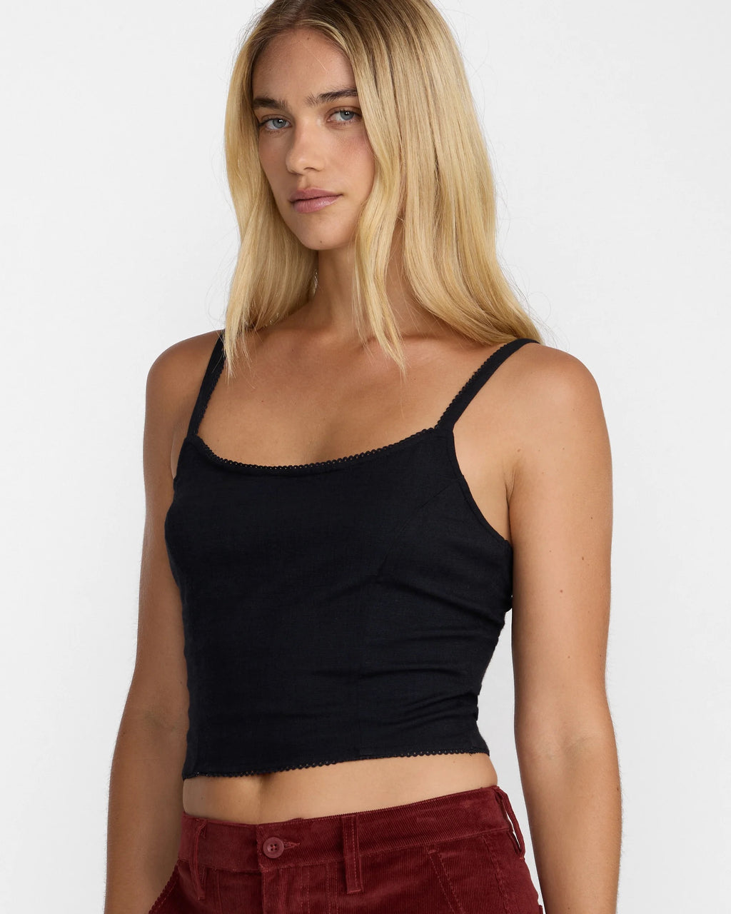 Madrid Tank Top - Black