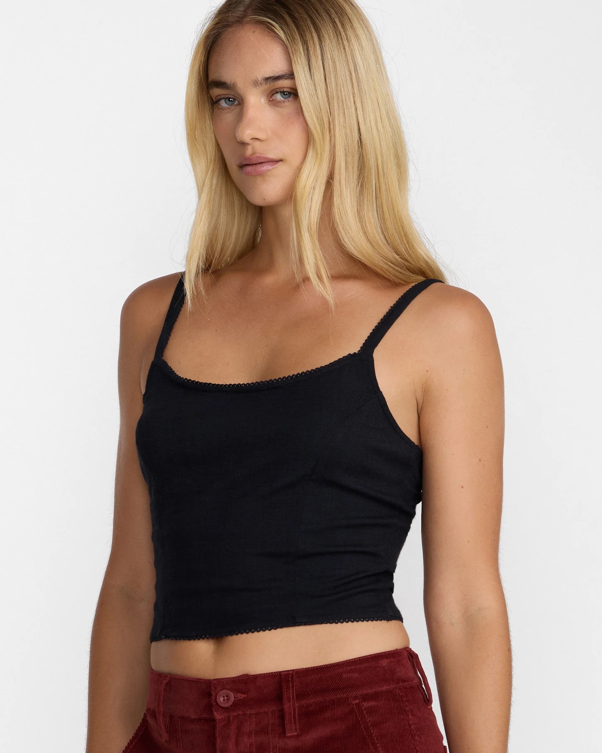 Madrid Tank Top - Black
