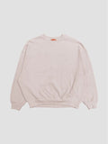 Oversized Waffle Knit Drop Shoulder Sweatshirt AAD108-TML