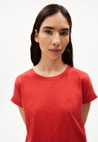 Idaara Organic Cotton T Shirt - Coral Blush