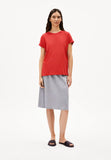 Idaara Organic Cotton T Shirt - Coral Blush