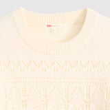Shane Flutter Sleeve Sweater - Tofu