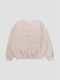 Oversized Waffle Knit Drop Shoulder Sweatshirt AAD108-TML