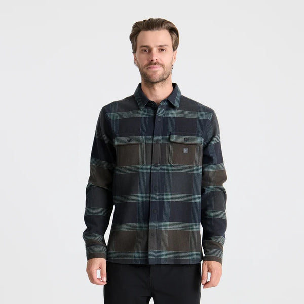 Nordsman Long Sleeve Flannel - Deep Navy
