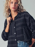 Geo Button Up Shirt
