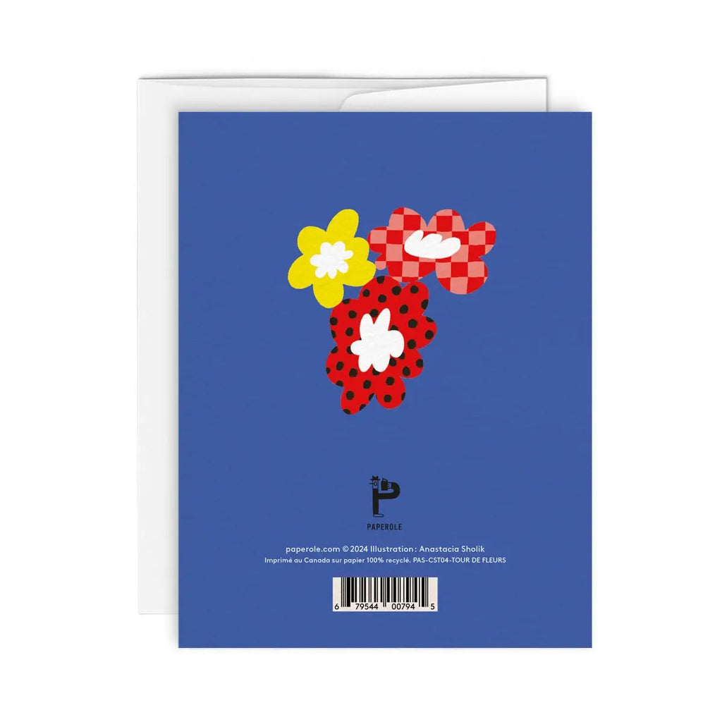 Tour De Fleurs Greeting Card