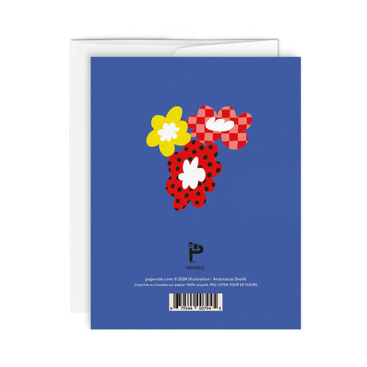 Tour De Fleurs Greeting Card