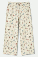 Margo Cropped 5 Pocket Pant - Whitecap