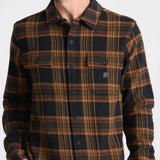Nordsman Cotton Long Sleeve Flannel - Black