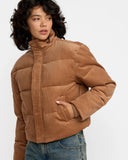 Eezeh Corduroy Puffer Jacket - Putty