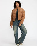 Eezeh Corduroy Puffer Jacket - Putty