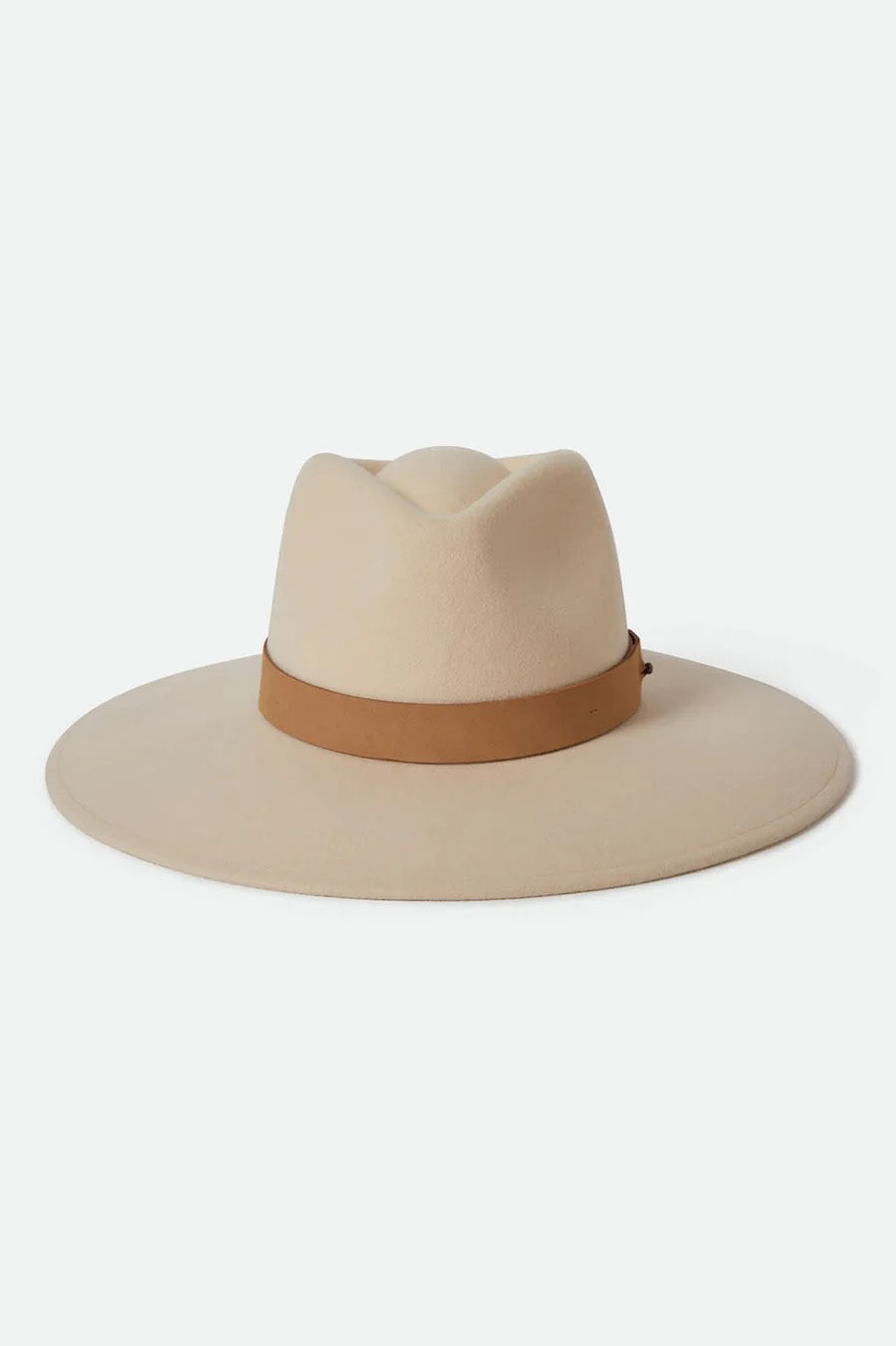 Eleanor Felt Packable Hat - Macadamia