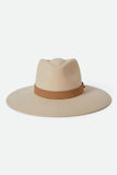 Eleanor Felt Packable Hat - Macadamia