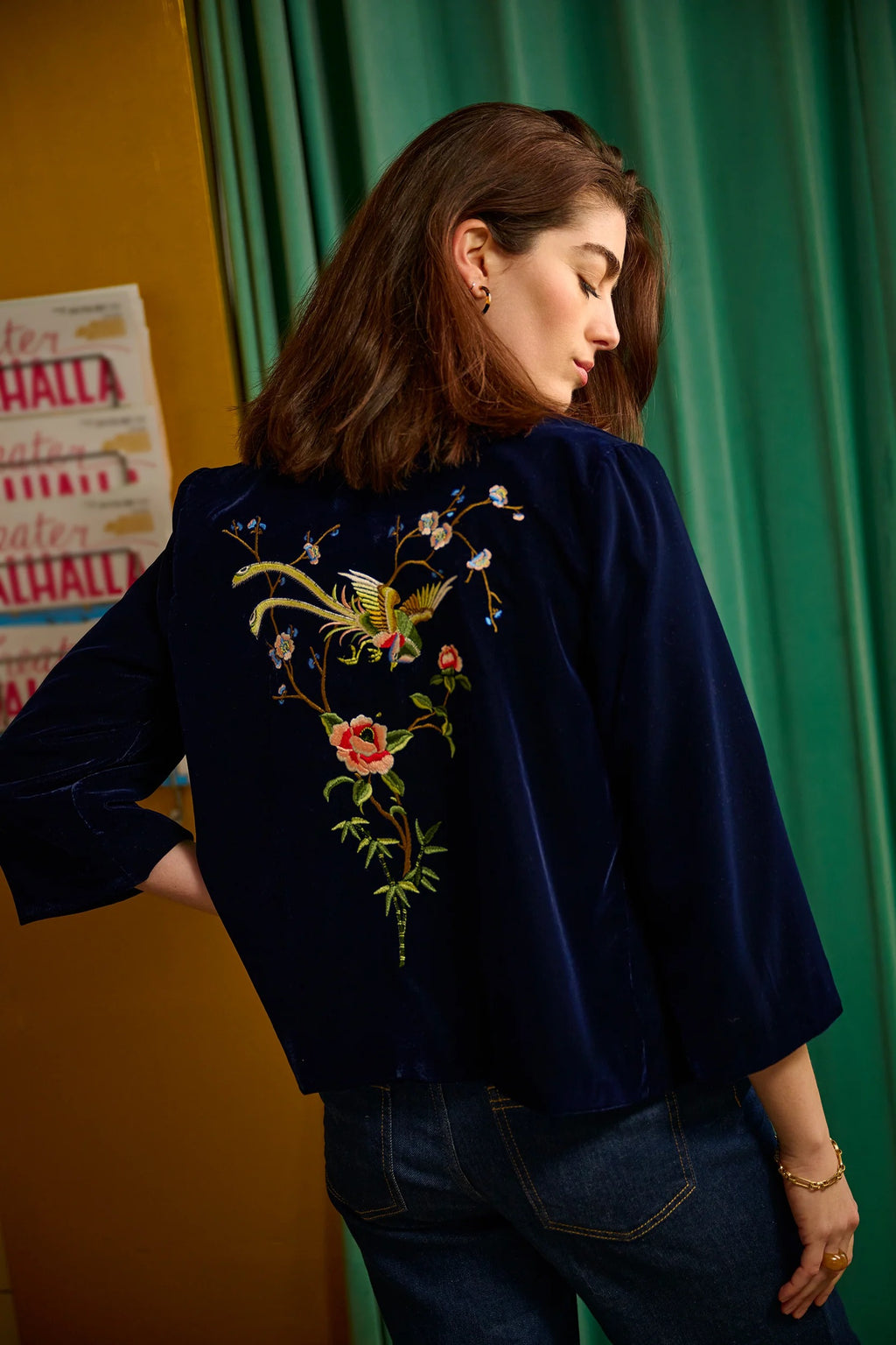Noor Jacket Gamine - Evening Blue