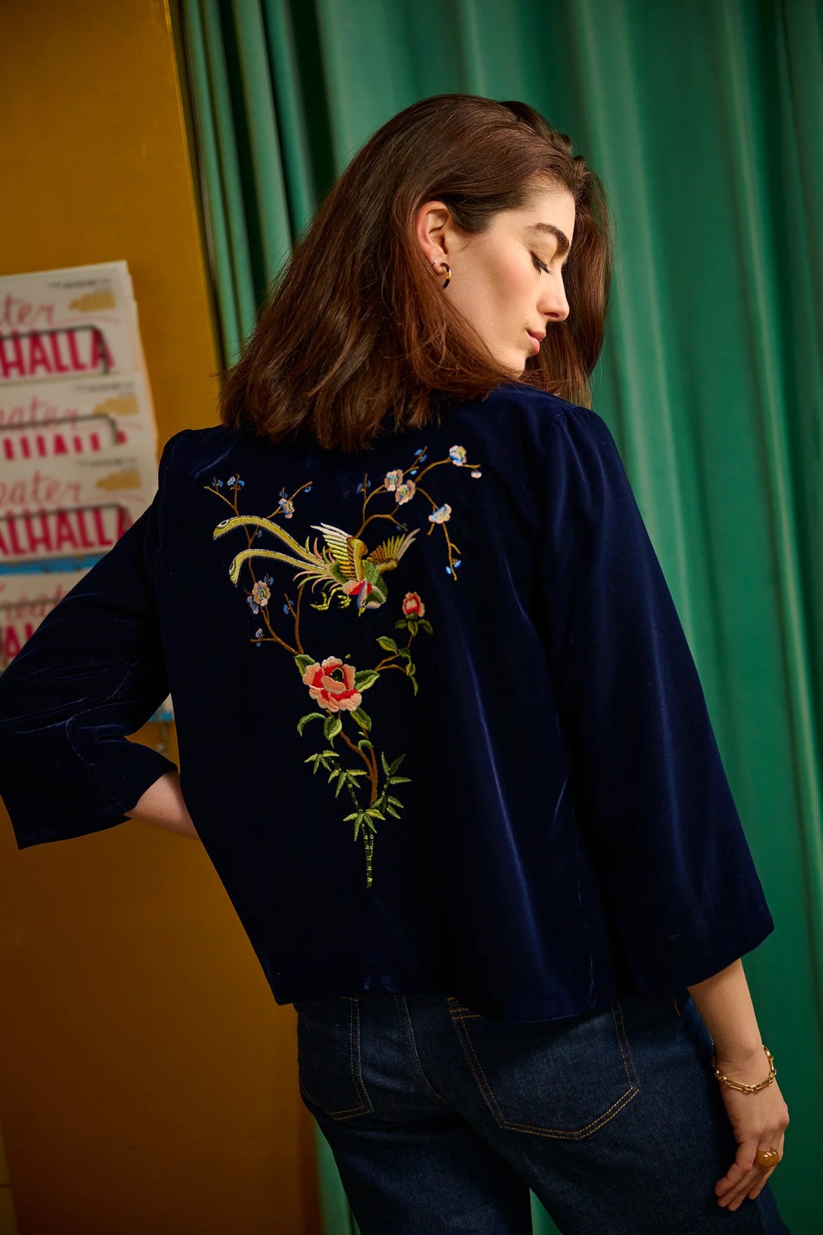 Noor Jacket Gamine - Evening Blue