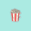 Popcorn Sticker
