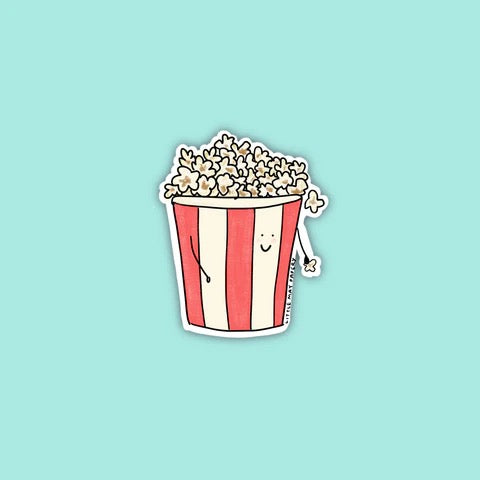 Popcorn Sticker