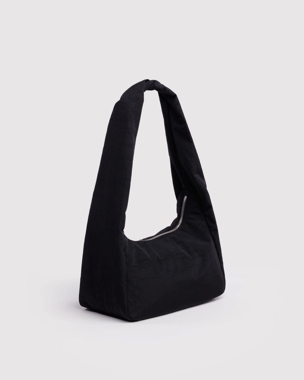 Small Nylon Meringue Bag - Black
