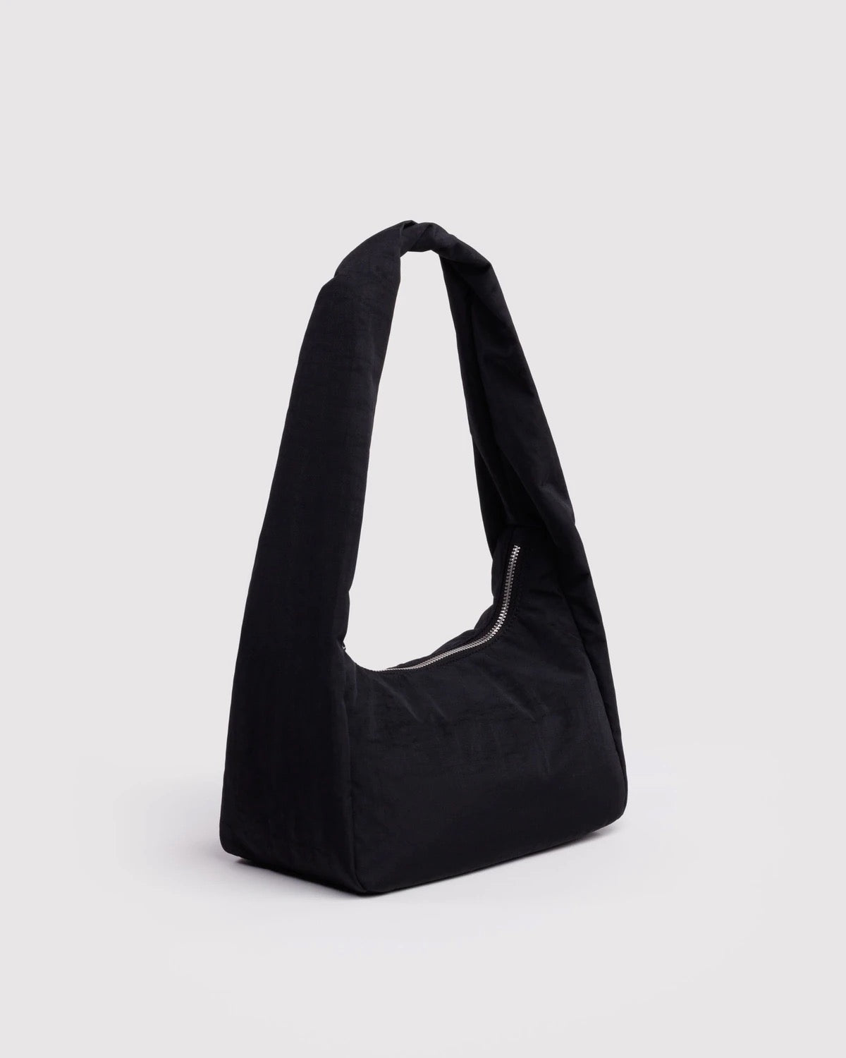 Small Nylon Meringue Bag - Black