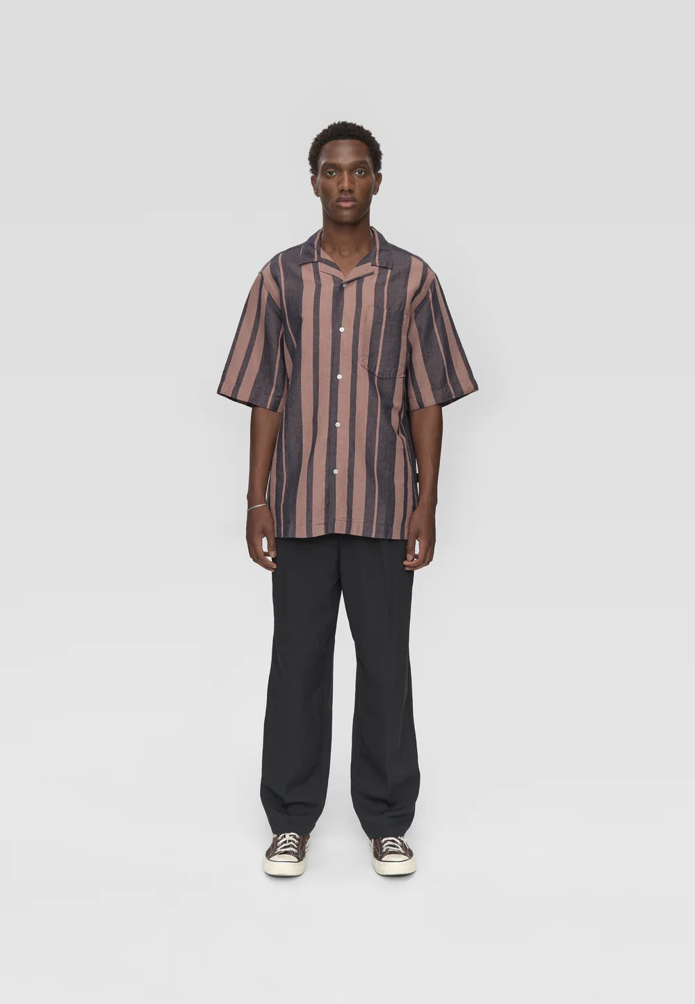 Hayden Stripe Shirt - Antler