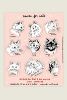 Names For Cats Mega Sticker Sheet