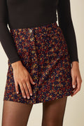 Garbo Mini Skirt Vignon - Evening Blue