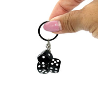 Triple Dice Key Chain