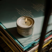 Salt Spring  + Vetiver Beeswax Blend Candle Tin