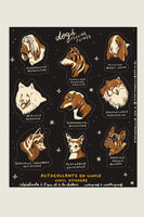 Dogs Feeling Things Mega Sticker Sheet