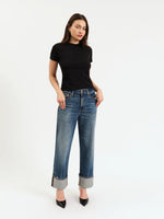 Eastside High Rise Loose Cuff - Crush Hour
