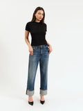 Eastside High Rise Loose Cuff - Crush Hour