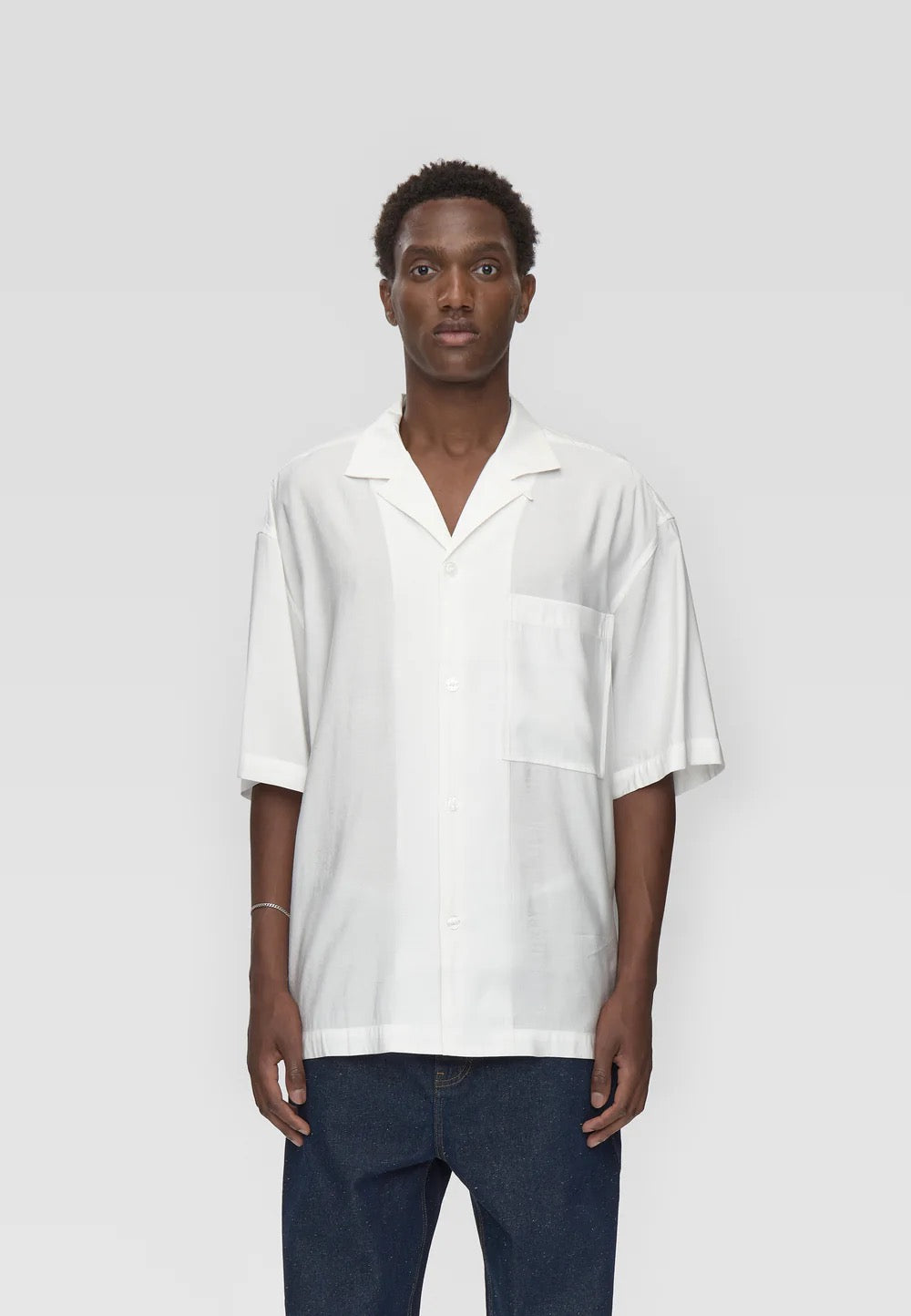 Rhodes OVZ Shirt - Bright White