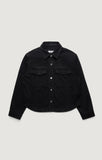Tia Denim Shirt  - Black Move