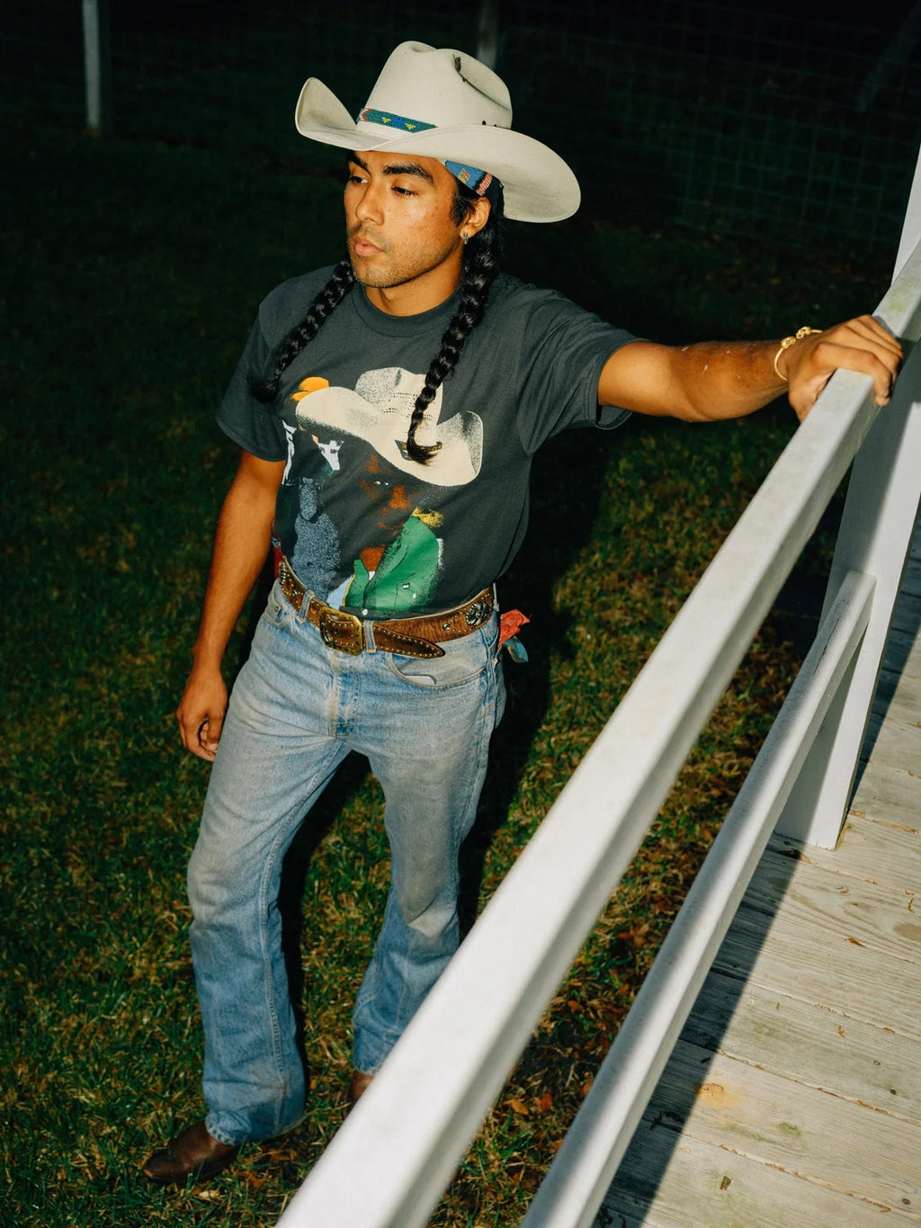 Rodeo Tee - Vintage Black