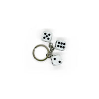 Triple Dice Key Chain