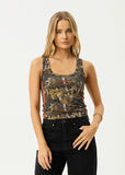 Eliza Find Me Recycled Jersey Singlet - Multi