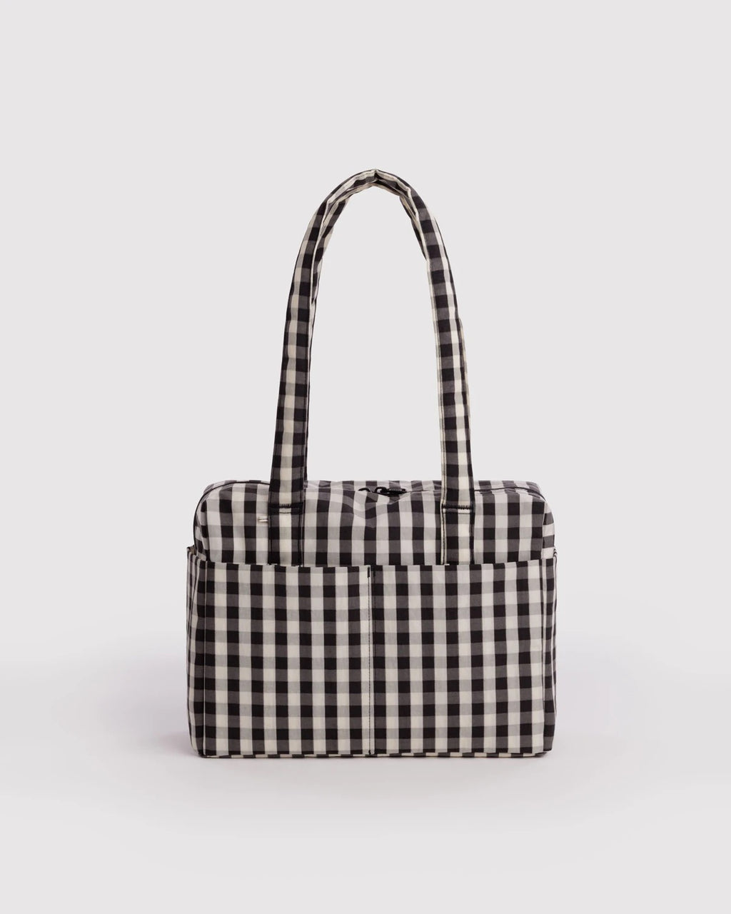 Everyday Cloud Bag - Black & Cream Gingham