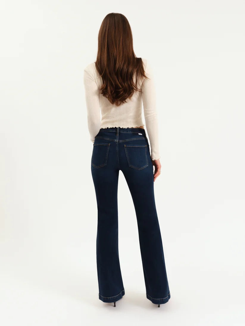 Heartbreaker Mid Rise Flare - Hit Maker